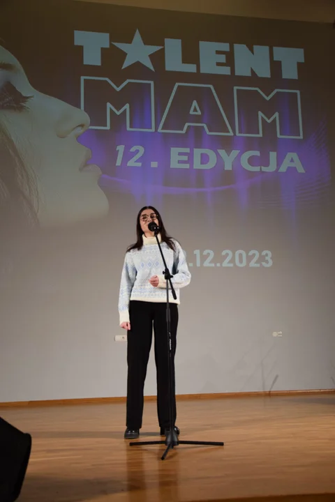 12. Edycja konkursu "TALENT MAM" w I LO im. T. Kościuszki w Łukowie.