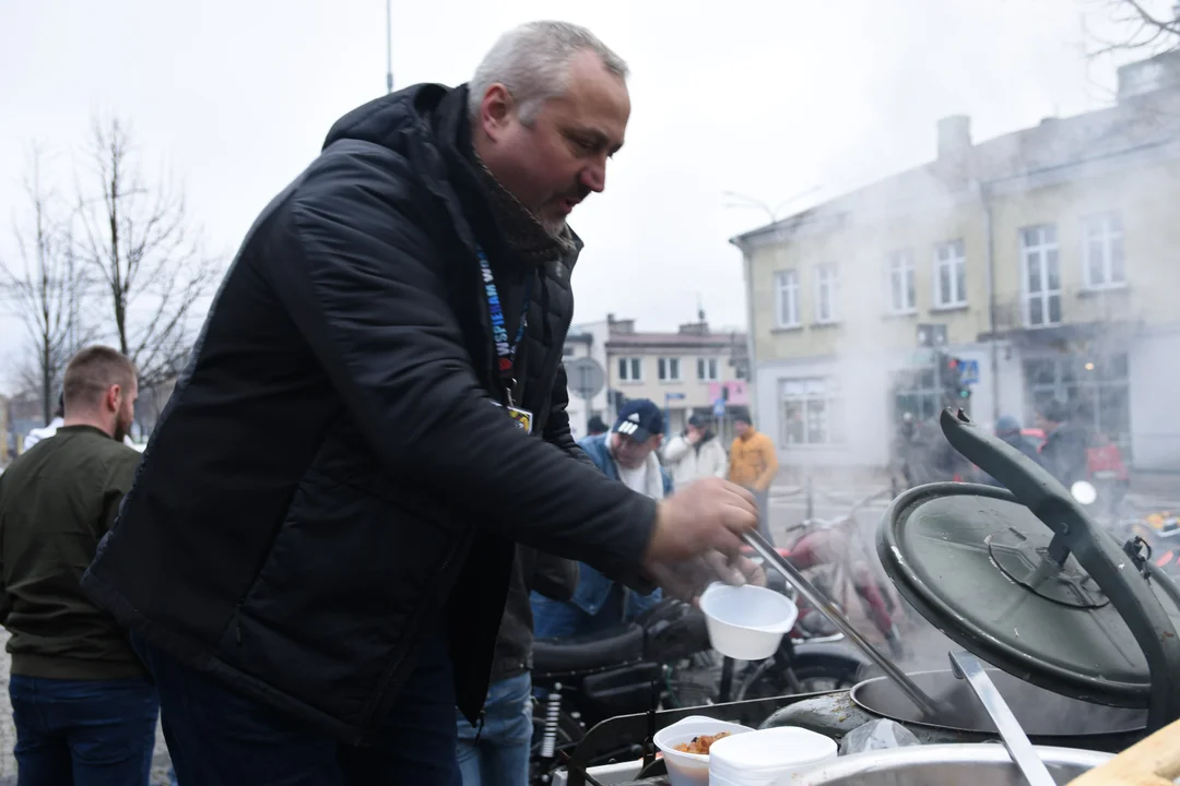 Motoweterani Łuków wsparli WOŚP