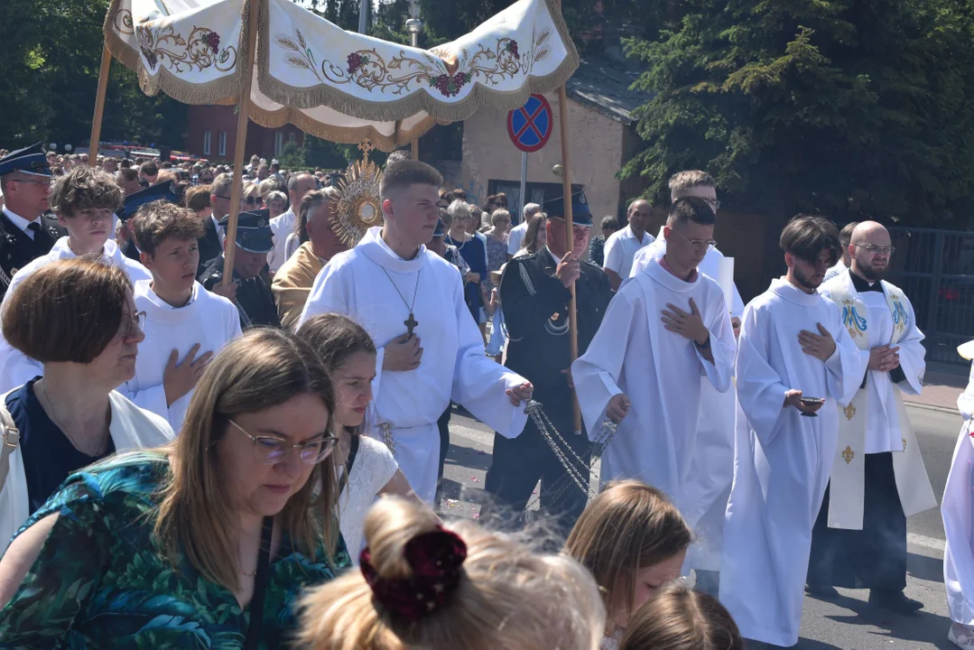 Święto Bożego Ciała w parafii Matki Kościoła w Łukowie