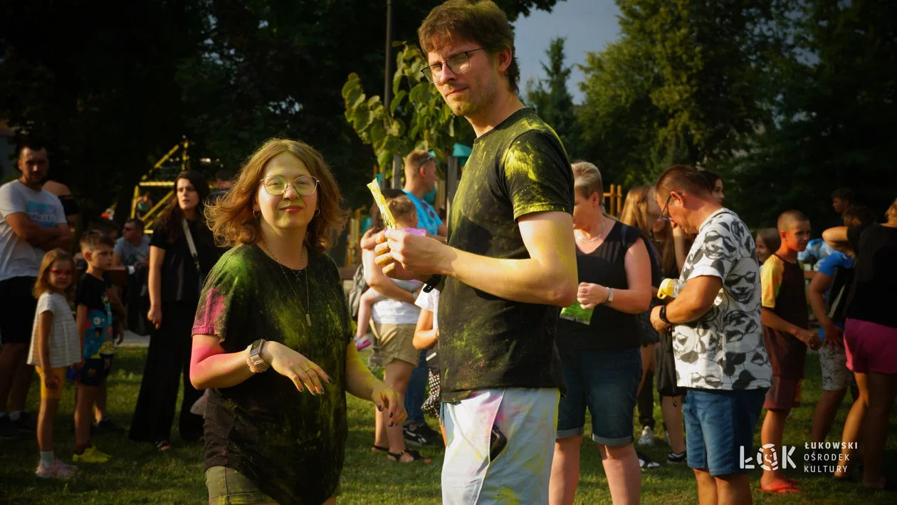 Festiwal Balonów, Baniek Mydlanych i Kolorów w Parku Miejskim w Łukowie