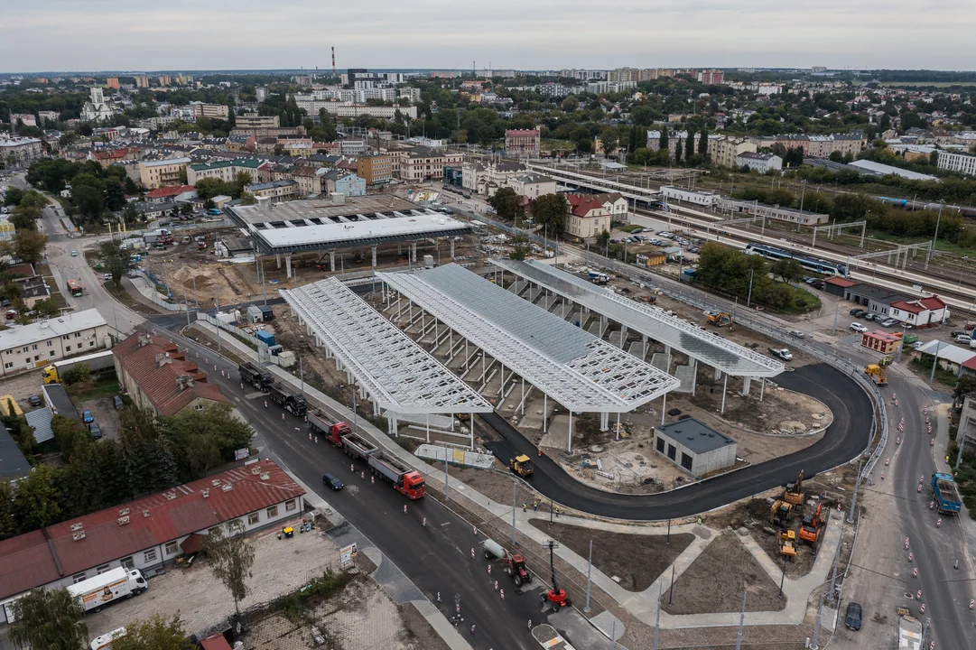 Lublin: Rośnie Dworzec Metropolitalny. Co dzieje się na budowie?