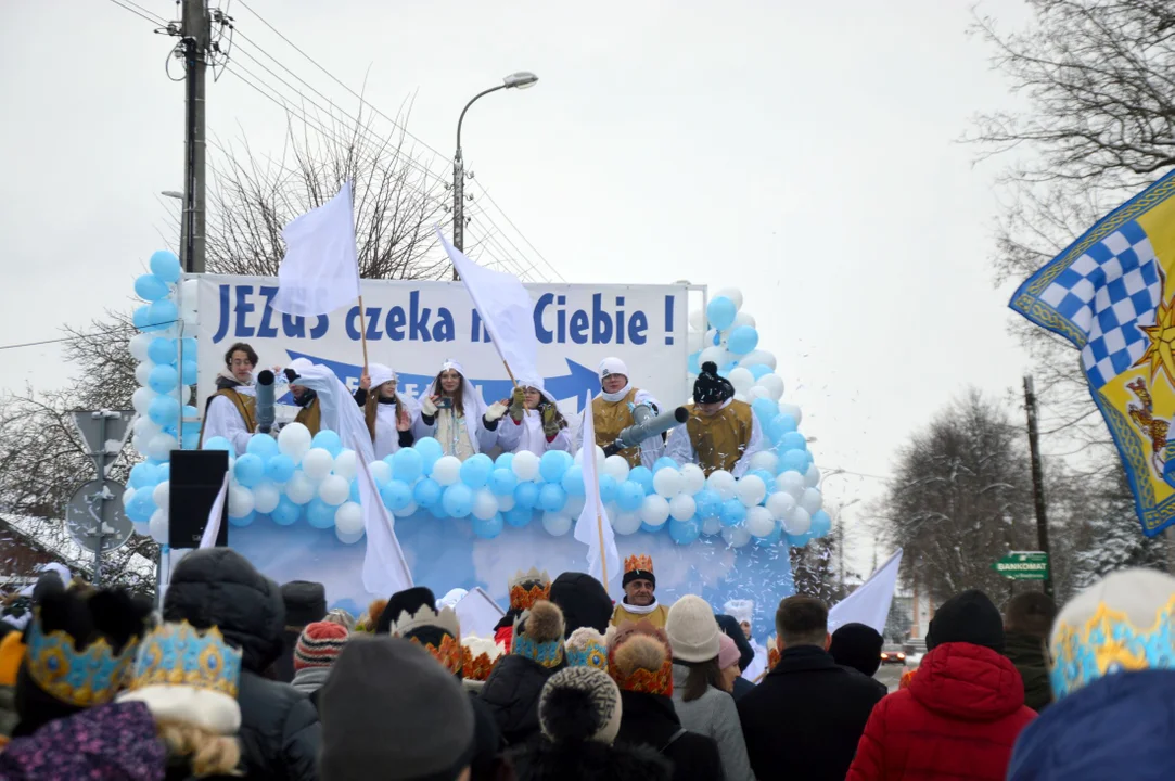 Wędrowaliśmy z Trzema Królami po ulicach Łukowa