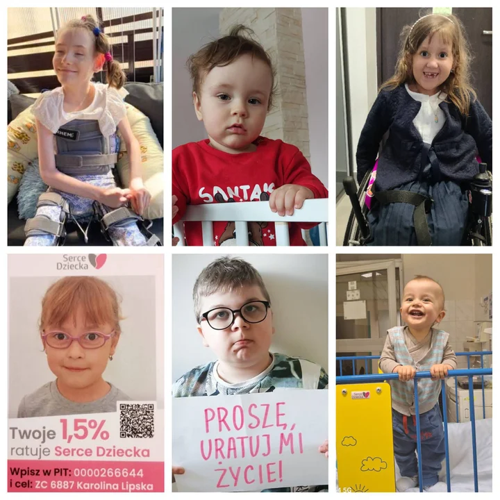 Powiat Biłgorajski: Komu oddać 1,5% podatku - potrzebujące dzieci