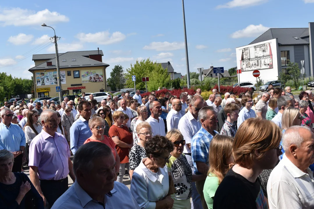 Święto Bożego Ciała w parafii Matki Kościoła w Łukowie