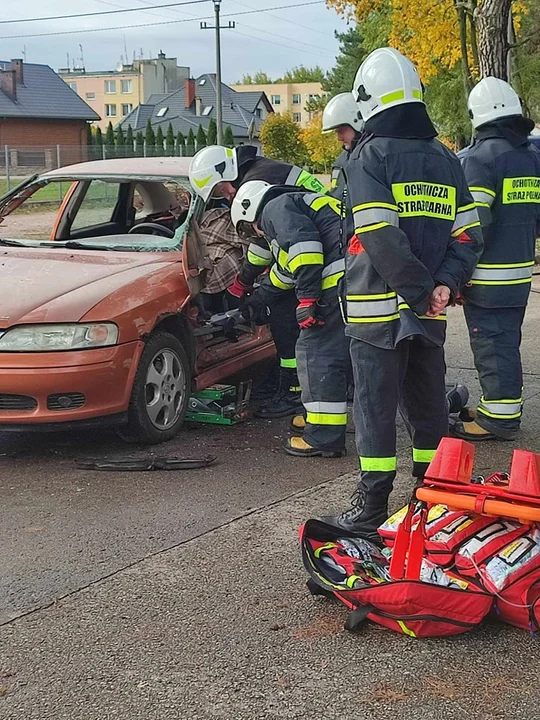 Strażacy z OSP Podosie na ćwiczeniach