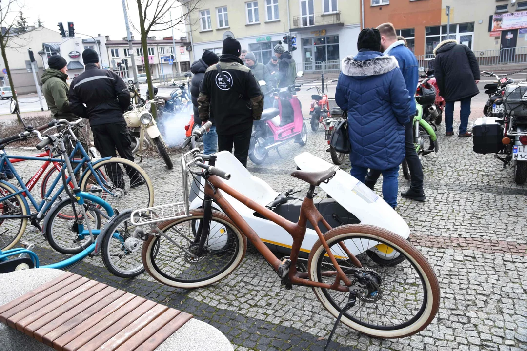 Motoweterani Łuków wsparli WOŚP