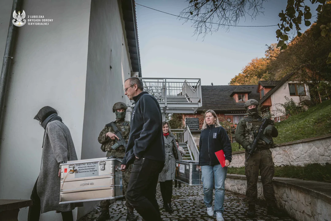 Lubelscy terytorialsi ćwiczyli ewakuację eksponatów muzealnych. „Daniel-24”