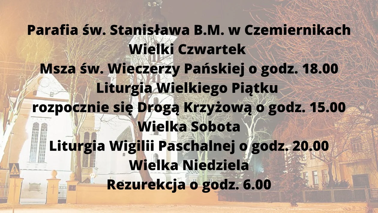 Wielki Tydzień w parafiach powiatu radzyńskiego