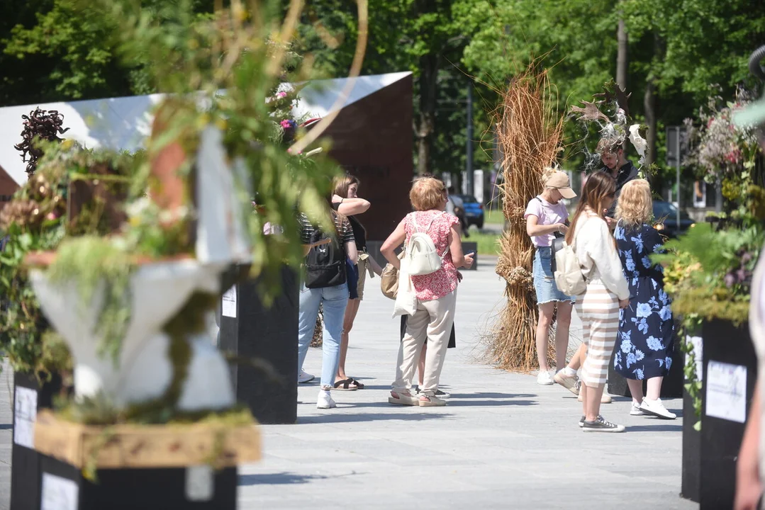 Trwa Weekend z Florystyką. Niezwykłe instalacje w centrum miasta [ZDJĘCIA] - Zdjęcie główne