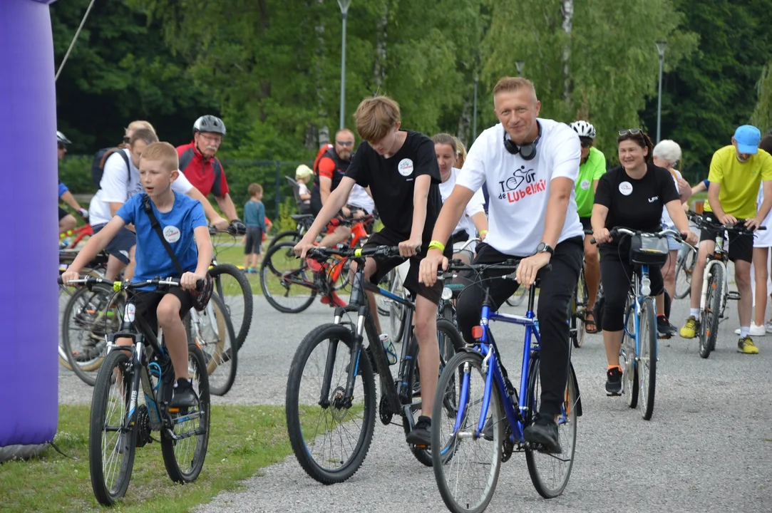 Rajd rowerowy Tour de Lubelskie w Poniatowej