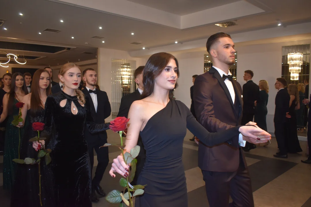 Polonez maturzystów ZST w Puławach