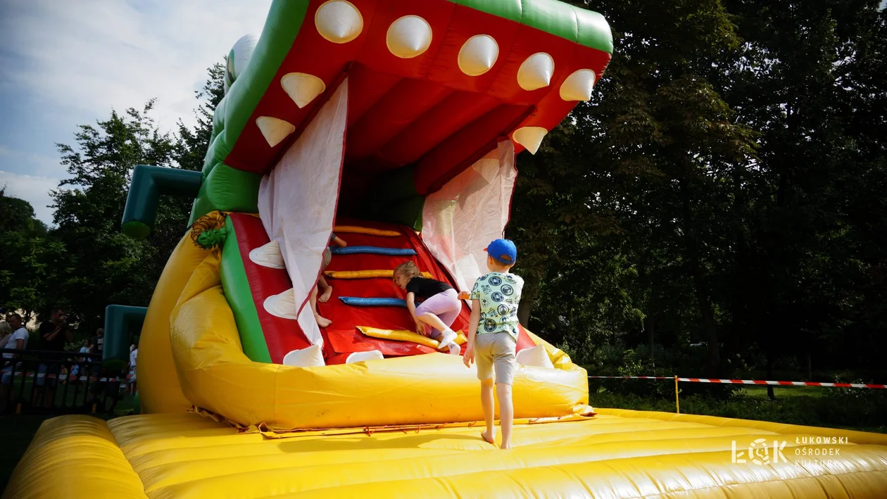 Festiwal Balonów, Baniek Mydlanych i Kolorów w Parku Miejskim w Łukowie