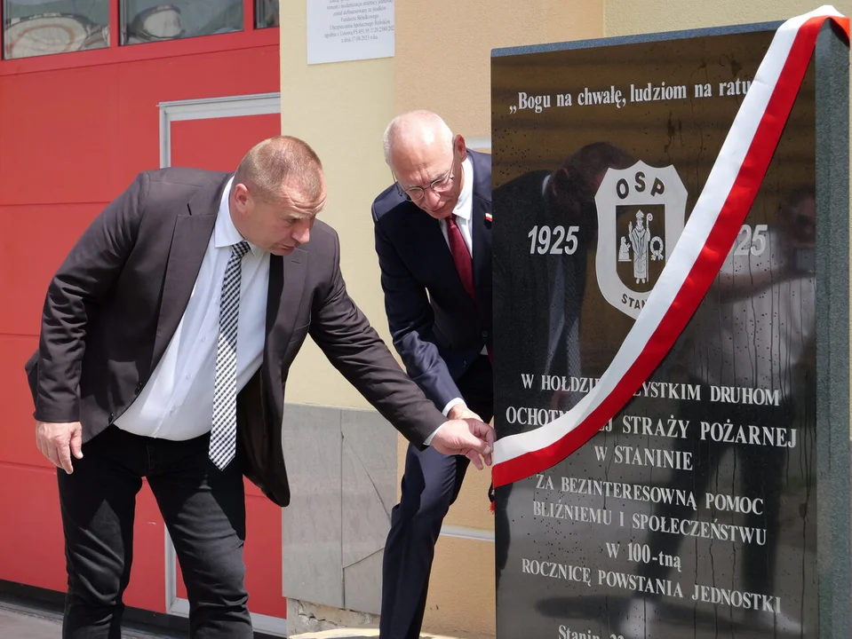 Strażacy z Stanina świętowali 100-lecie jednostki (zdjęcia, video) - Zdjęcie główne