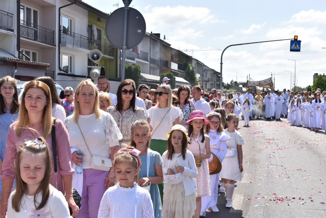 Święto Bożego Ciała w parafii Matki Kościoła w Łukowie