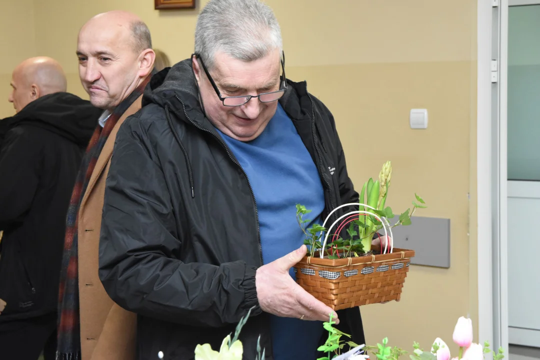 Piękne ozdoby wielkanocne na kiermaszu w Anielinie