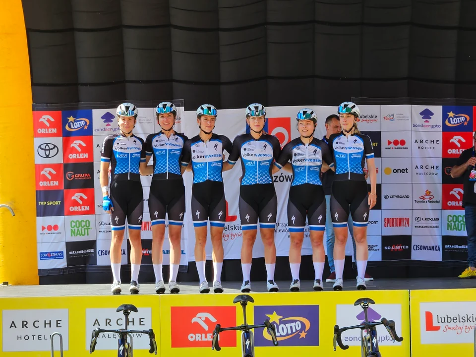 Nałęczów w centrum sportowych wydarzeń – finałowy etap Tour de Pologne Women wyruszył z Parku Zdrojowego