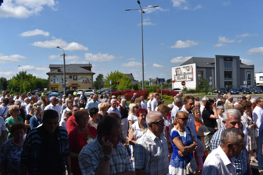 Święto Bożego Ciała w parafii Matki Kościoła w Łukowie