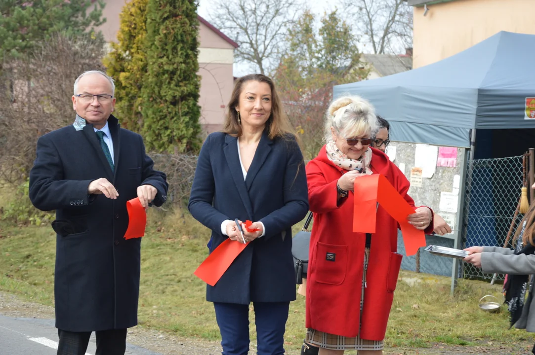 Otwarcie drogi w Zaborzu i Słotwinach