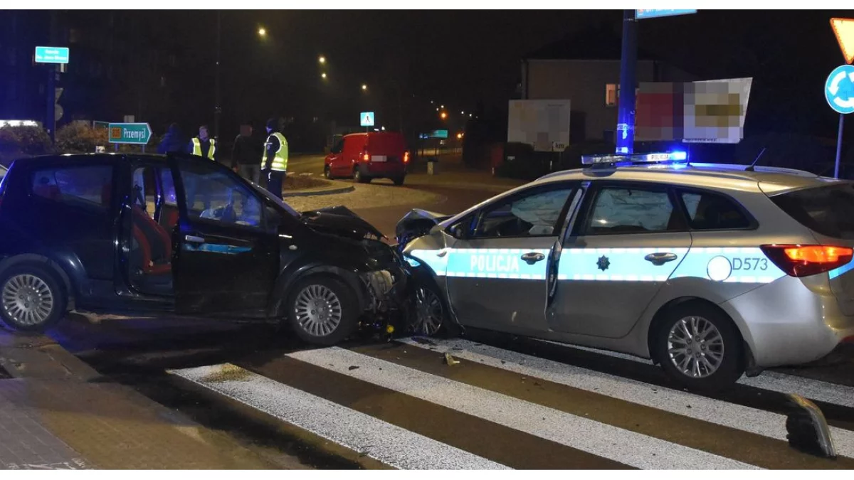 Policyjny pościg ulicami Biłgoraja! Są poszkodowani policjanci - Zdjęcie główne