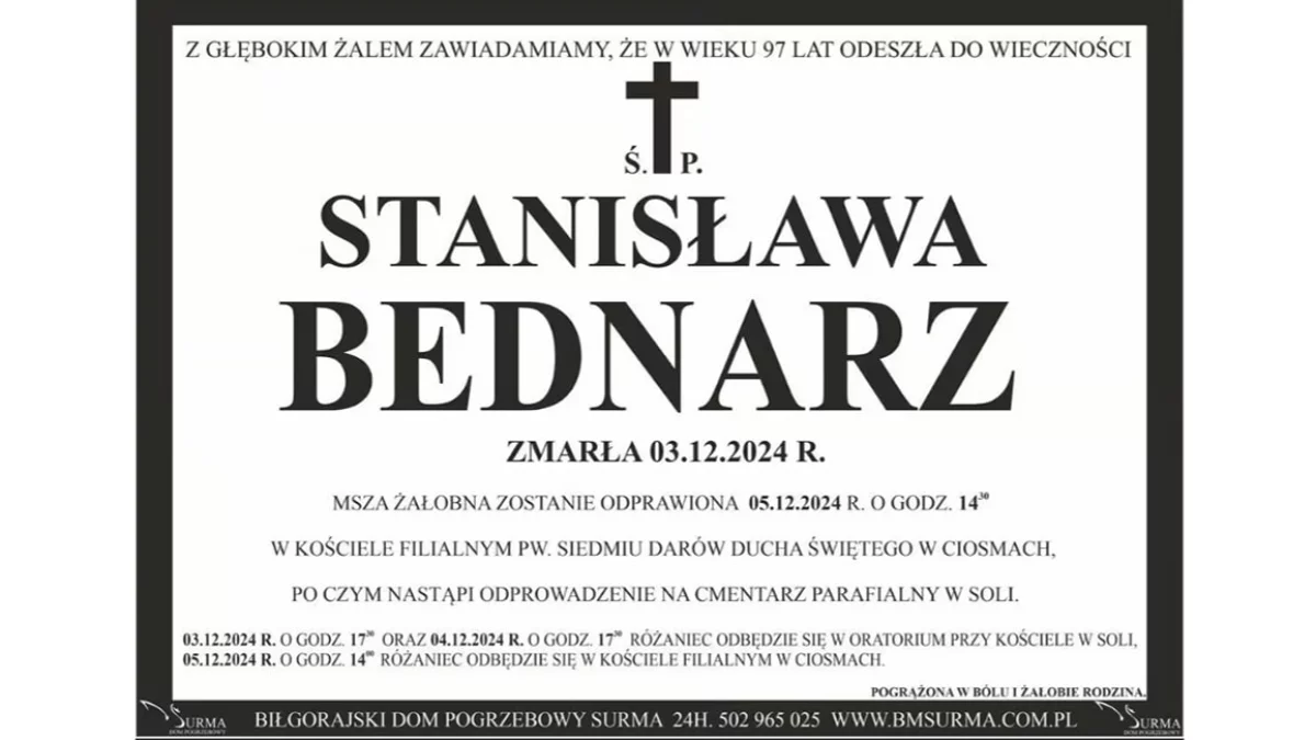 Stanisław Bednarz - Zdjęcie główne