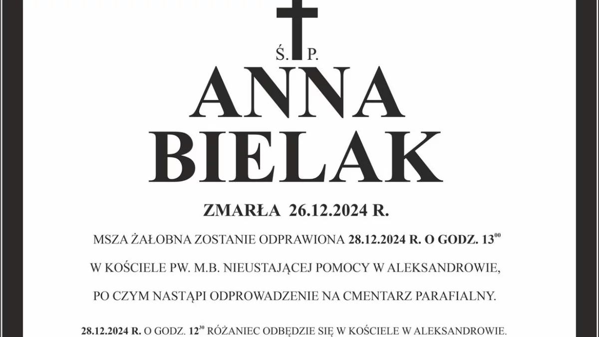 Anna Bielak - Zdjęcie główne