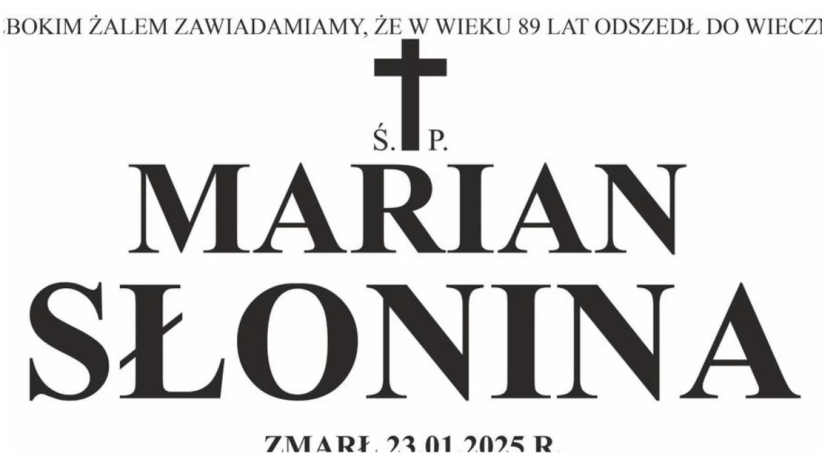 Marian Słonina - Zdjęcie główne