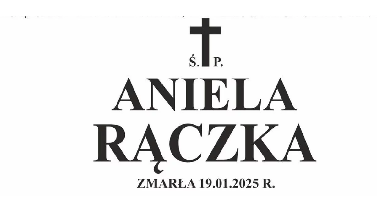 Aniela Rączka - Zdjęcie główne