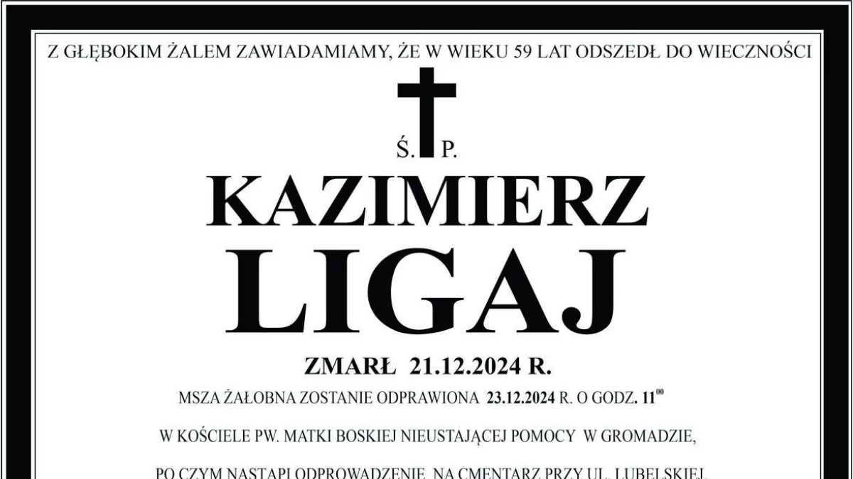 Kazimierz Ligaj - Zdjęcie główne