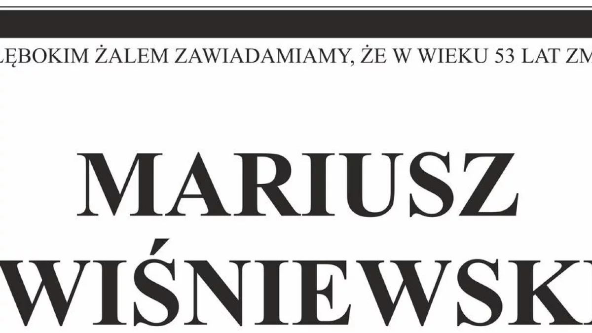 Mariusz Wiśniewski - Zdjęcie główne