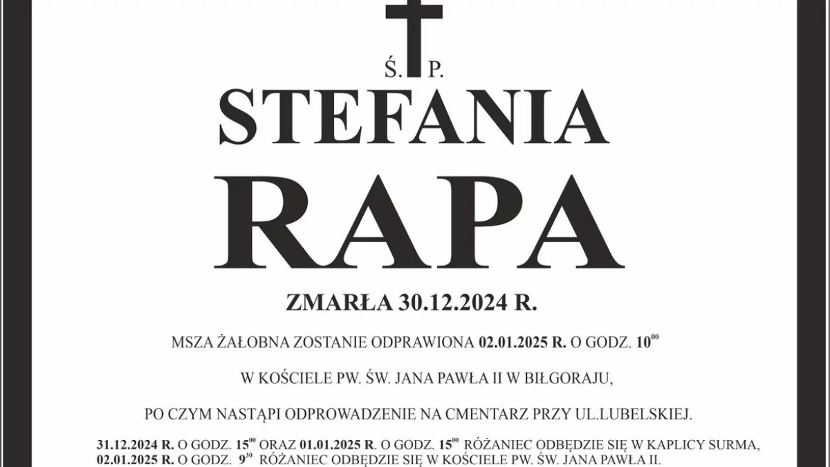 Stefania Rapa - Zdjęcie główne