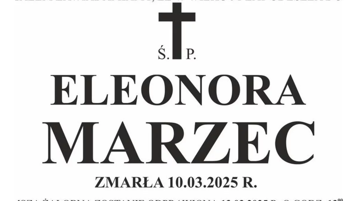 Eleonora Marzec - Zdjęcie główne