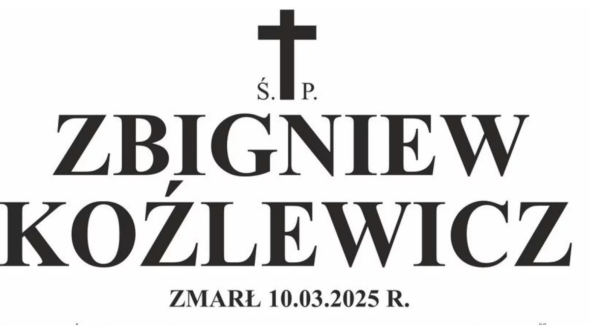 Zbigniew Koźlewicz - Zdjęcie główne