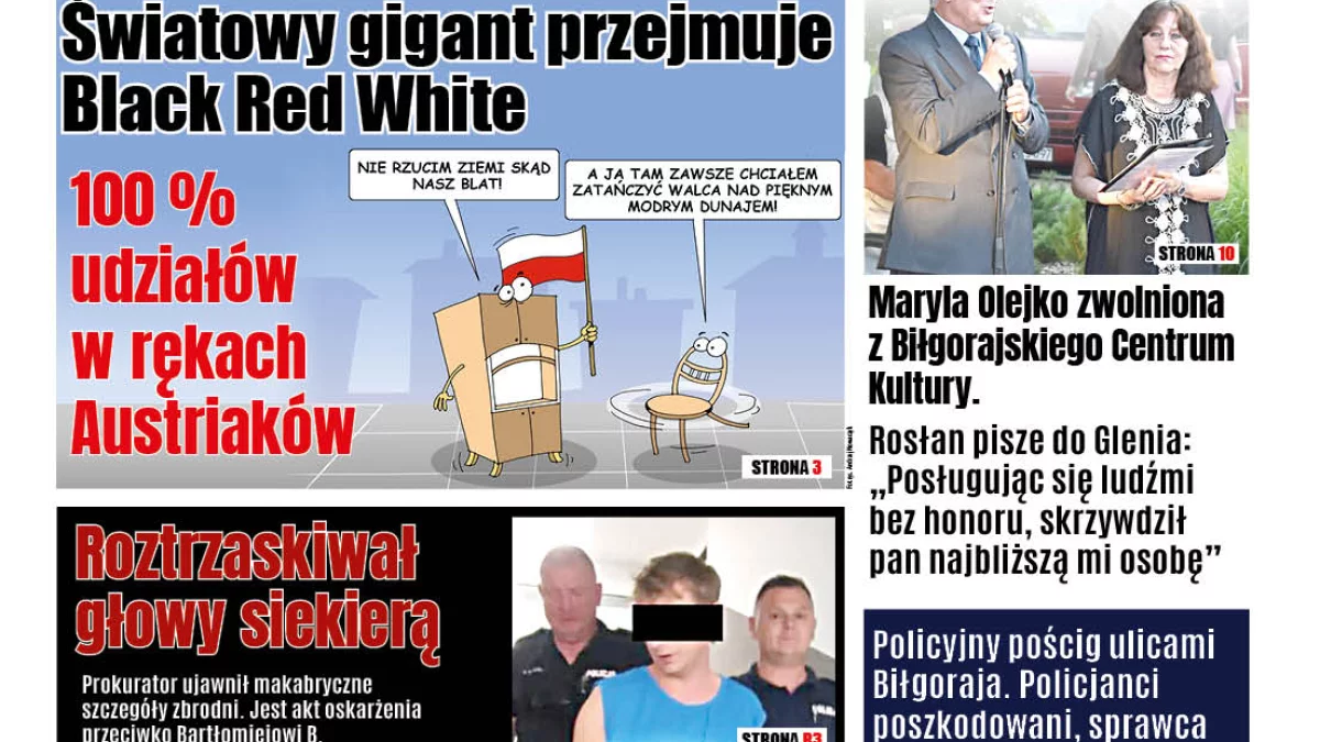 Najnowsze wydanie Nowej Gazety Biłgorajskiej (11 marca 2025 r.) - Zdjęcie główne