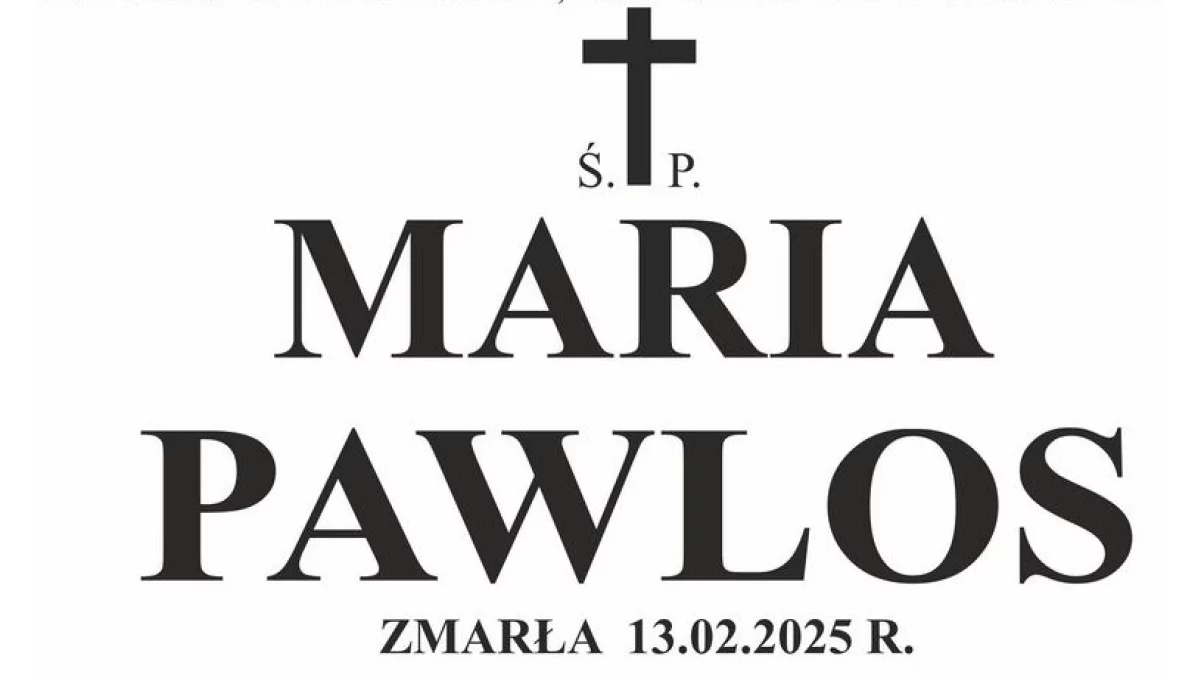 Maria Pawlos - Zdjęcie główne