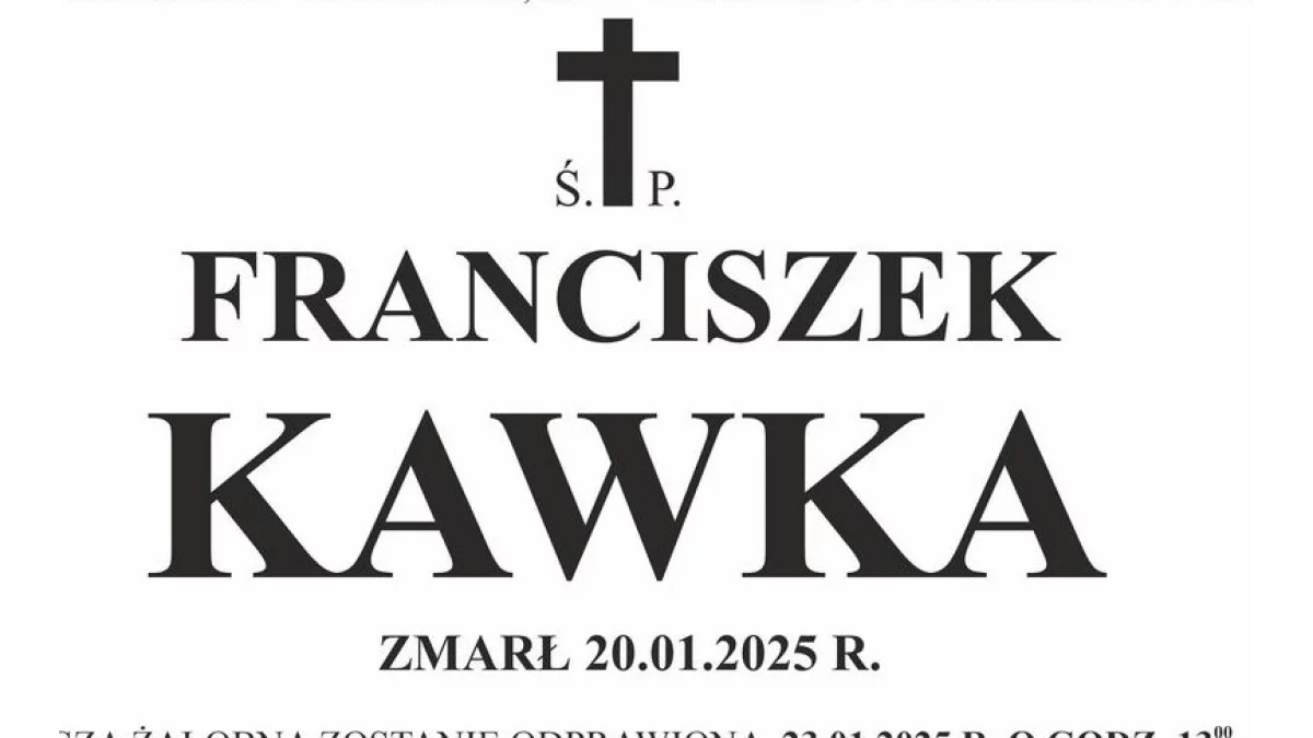 Franciszek Kawka - Zdjęcie główne