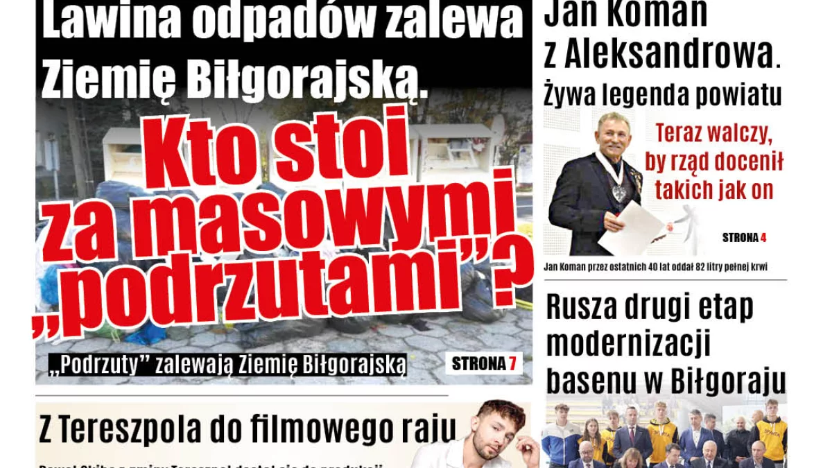 Co w najnowszym papierowym wydaniu Nowej Gazety Biłgorjskiej? - Zdjęcie główne