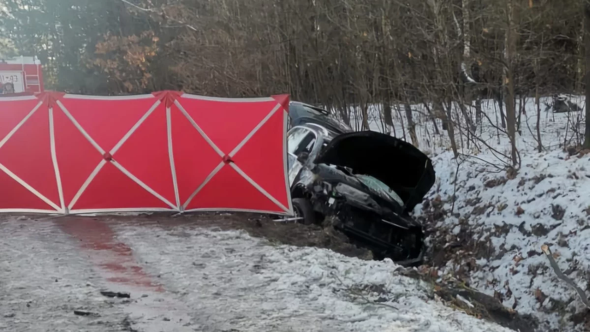 Śmiertelny wypadek w Łukowej. Zginął ksiądz - Zdjęcie główne