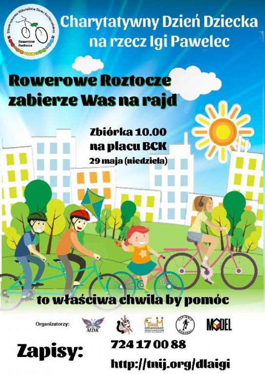 Zaproszenie na rajd rowerowy - Zdjęcie główne