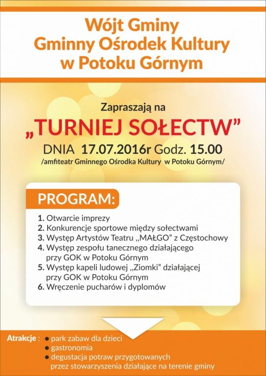 Turniej Sołectw w Potoku Górnym - Zdjęcie główne