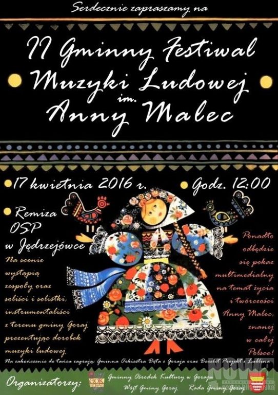 II Festiwal Muzyki Ludowej im. Anny Malec - Zdjęcie główne