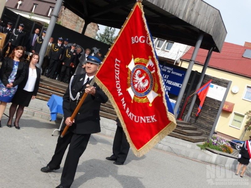 100 lat OSP Tarnogród! Poświęcili sztandar, odznaczyli zasłużonych (foto) - Zdjęcie główne