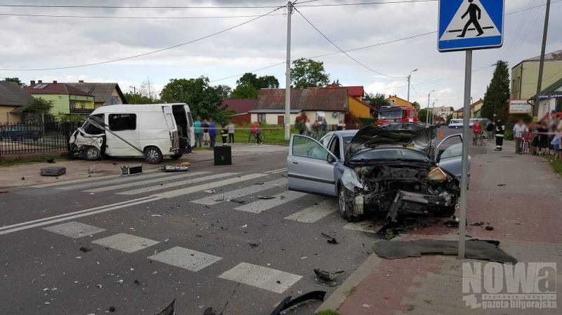 Wypadek w Tarnogrodzie (foto) - Zdjęcie główne