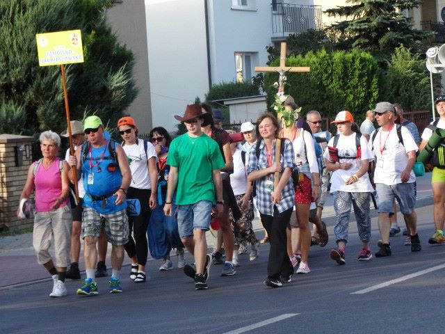 Pielgrzymi przybyli do Biłgoraja (FOTO) - Zdjęcie główne