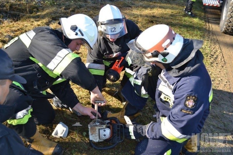 Strażacy ćwiczyli w Tereszpolu (foto) - Zdjęcie główne