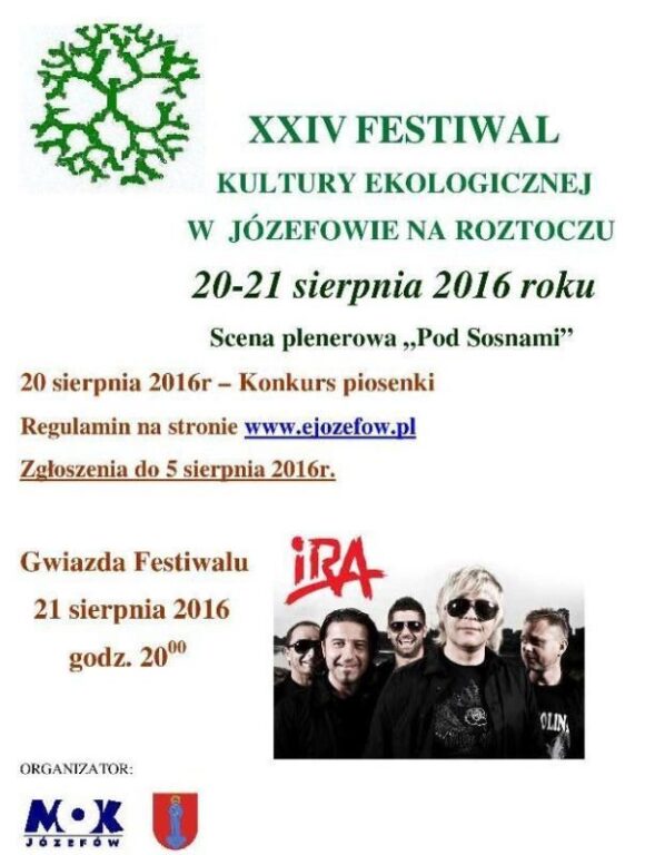 IRA gwiazdą Festiwalu Kultury Ekologicznej w Józefowie - Zdjęcie główne