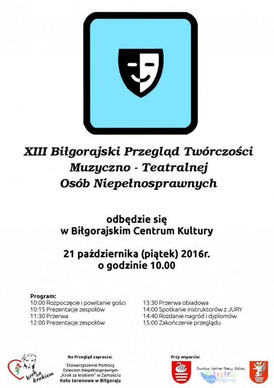 XIII Biłgorajski Przegląd Twórczości Muzyczno-Teatralnej Osób Niepełnosprawnych - Zdjęcie główne