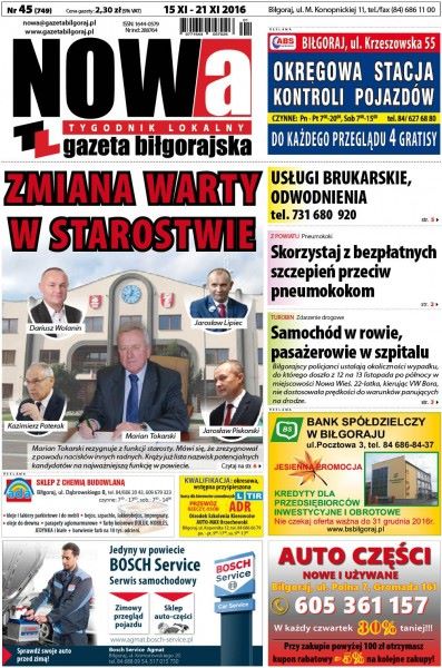 Przegląd wydania nr. 45 - Zdjęcie główne