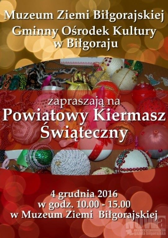 Powiatowy kiermasz świąteczny - Zdjęcie główne