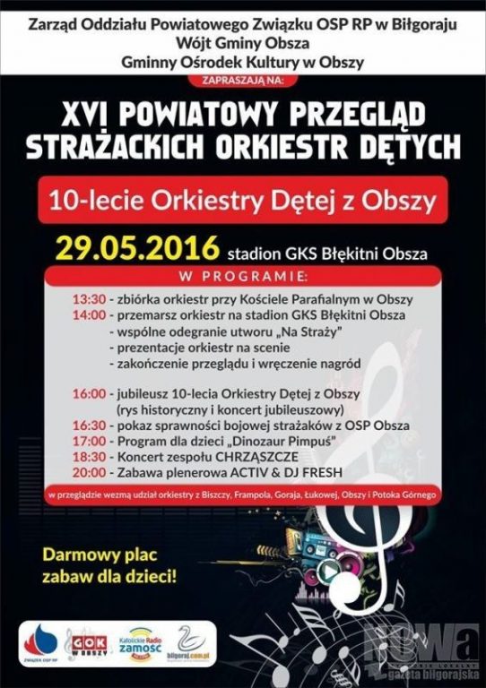 Powiatowy Przegląd Strażackich Orkiestr Dętych - Zdjęcie główne