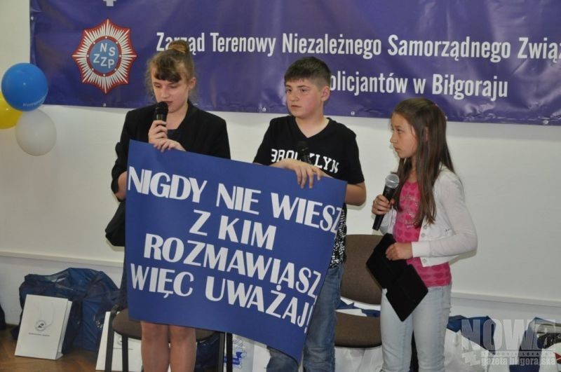 Konkurs "Jestem bezpieczny" w biłgorajskiej Komendzie (foto/video) - Zdjęcie główne